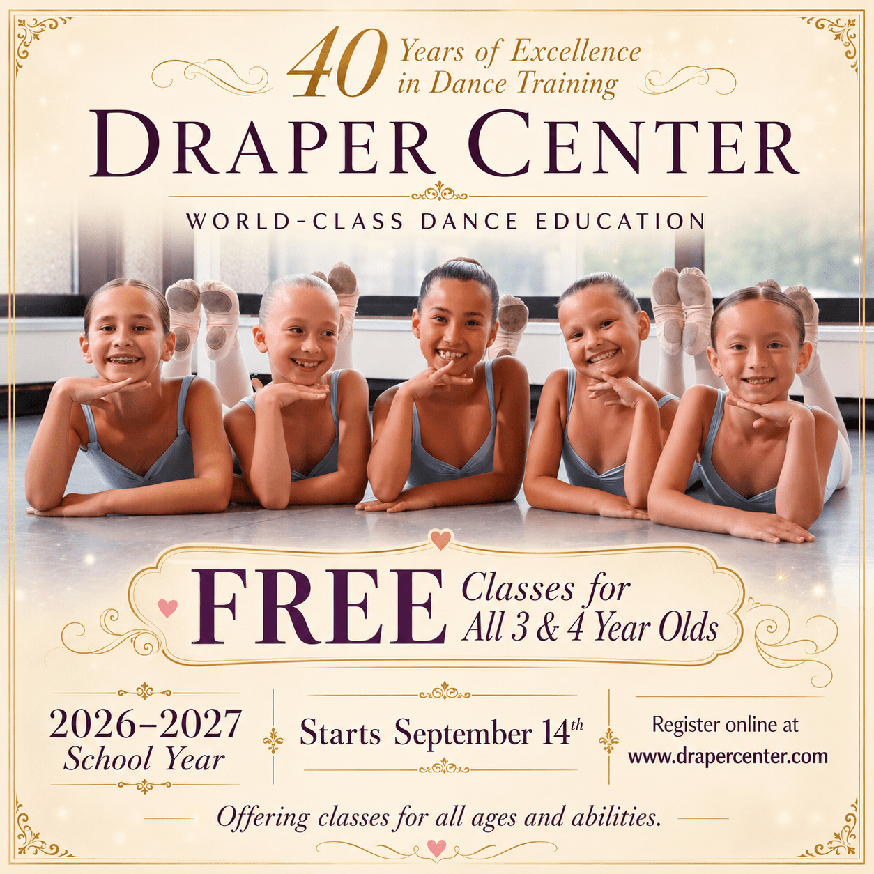 2026-2027 Fall Free Dance Classes